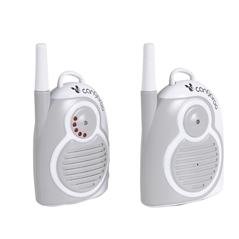 Radio monitorimi për bebe, Cangaroo, elektrike, 2 kanale, bezhë/gri, 1 pako