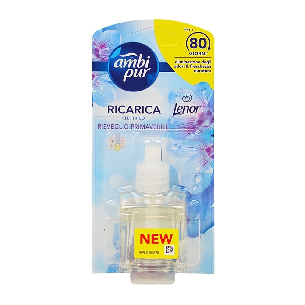 Rimbushës për aromatizues ambienti, Ambi pur Lenor, Primaverile, për aparat elektrik, 20 ml, 1 copë