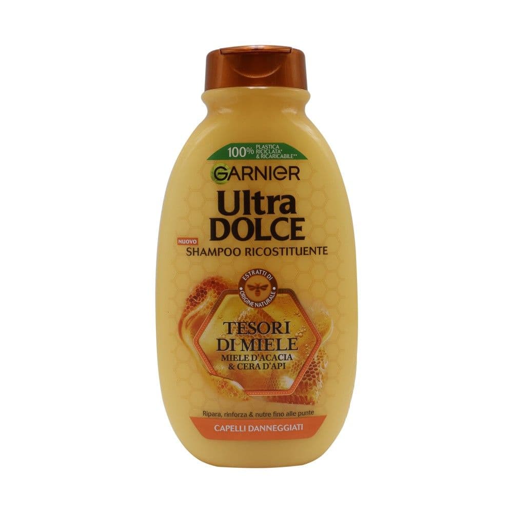 Shampo për forcimin e flokëve, Garnier, Ultra Dolce, Miele, 250 ml, 1 copë
