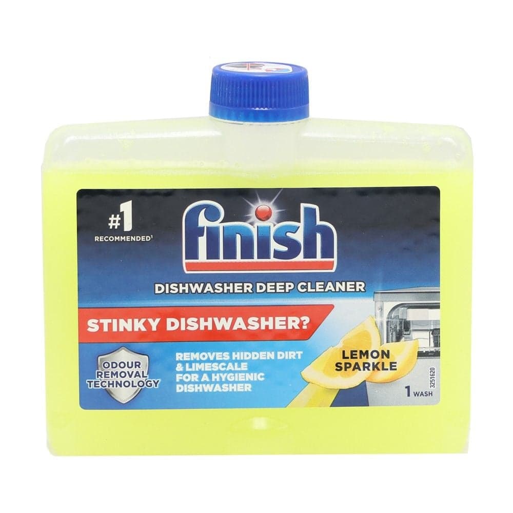 Detergjent mirëmbajtës për lavastovilje, Finish calgon, 250 ml, limon, 1 copë