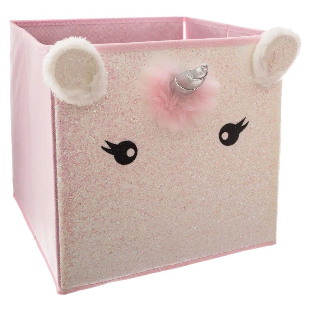 Kuti magazinimi per femije, Unicorn, 31x29x29 cm, roze, 1 cope