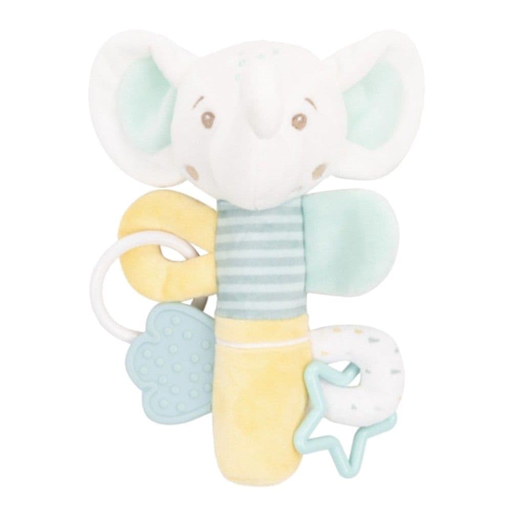 Lodër për bebe, Kikka boo, Elefant, pellush, mikse, 20 cm, 0 muajsh+, 1 copë