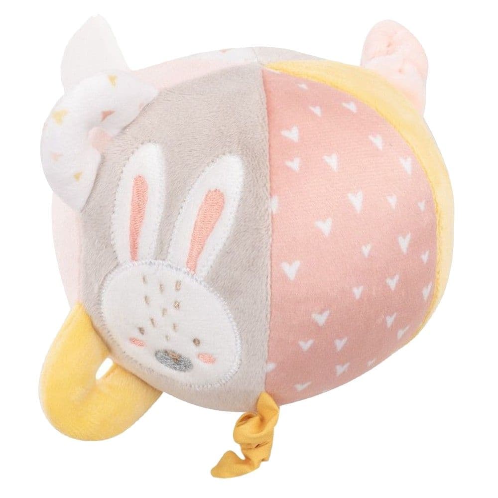 Lodër për bebe, Kikka boo, Lepur, pellush, mikse, 12 cm, 0 muajsh+, 1 copë