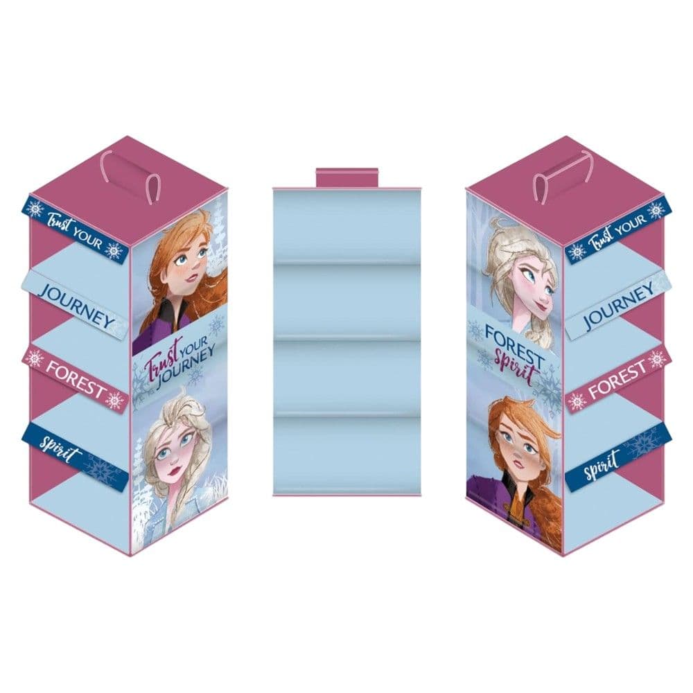 Raft organizues për fëmijë, Frozen II, poliestër, mikse, 4 kate, 29x28x71 cm, 1 copë