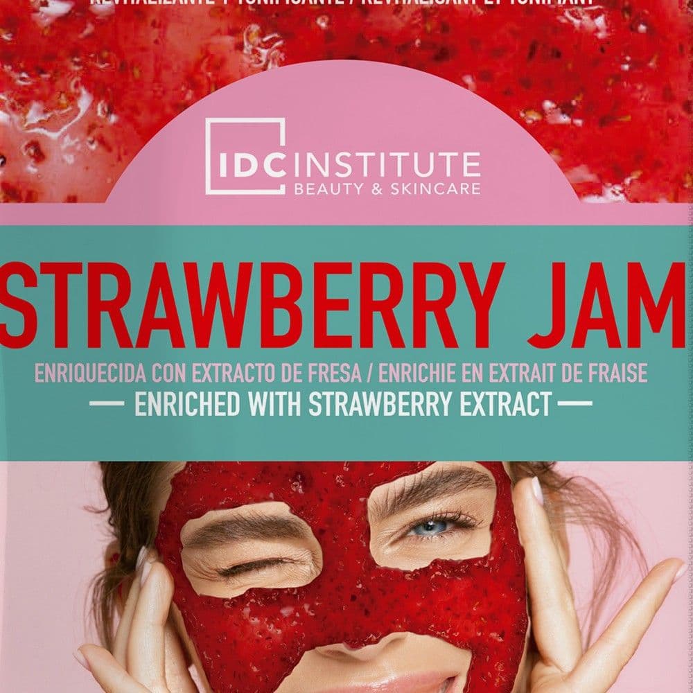 Maske per fytyren, IDC, Strawberry, revitalizues dhe tonifikues, 10 ml, 1 cope