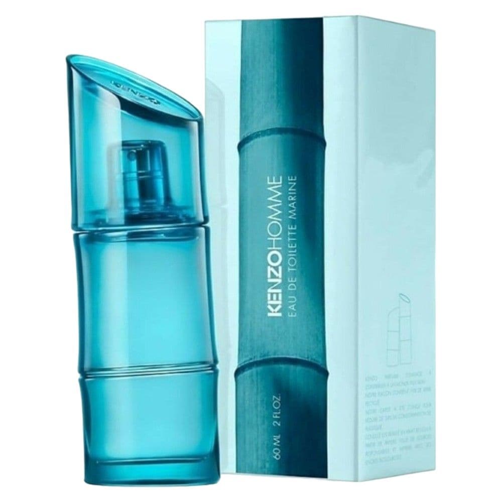 Parfum per meshkuj, Kenzo, Homme, Marine, EDT, qelq, blu, 60 ml, 1 cope