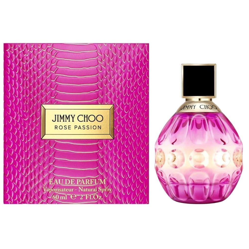 Parfum per femra, Jimmy Choo, Rose Passion, EDP, qelq, roze, 60 ml, 1 cope