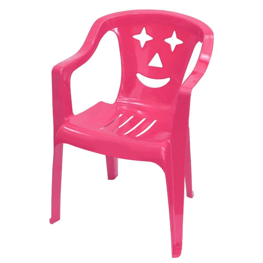 Karrige per femije, Jinnefer, roze, 35x36.5x52 cm, polipropilen, 1 cope