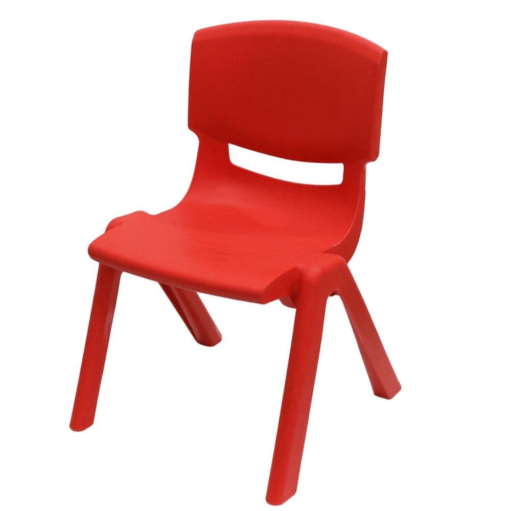 Karrige per femije, Baby TOP, e kuqe, 40x32x50 cm, polipropilen, 1 cope