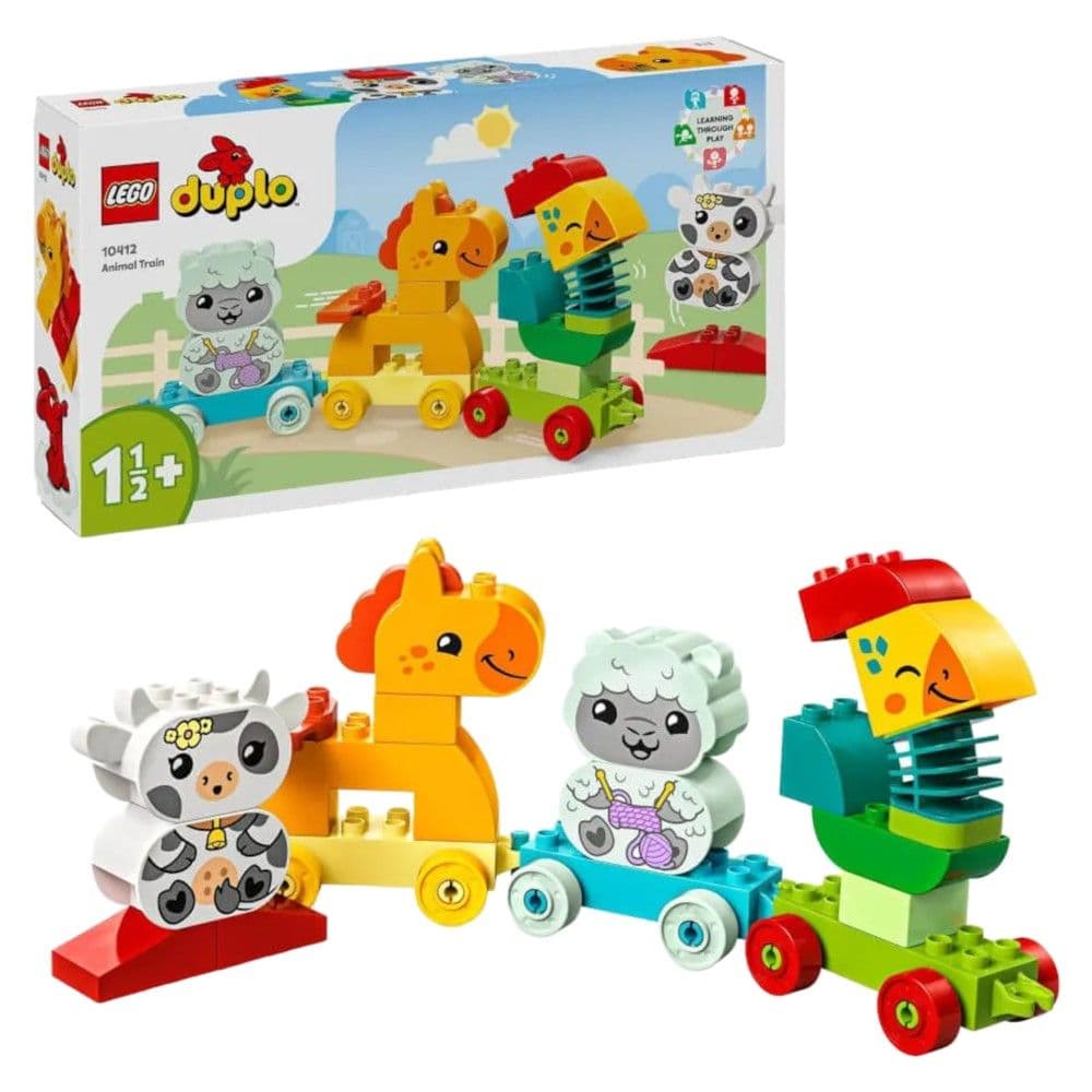 Loder per femije, Lego, Duplo, Treni i Kafshëve, duplo, +1.5 vjec, 1 cope
