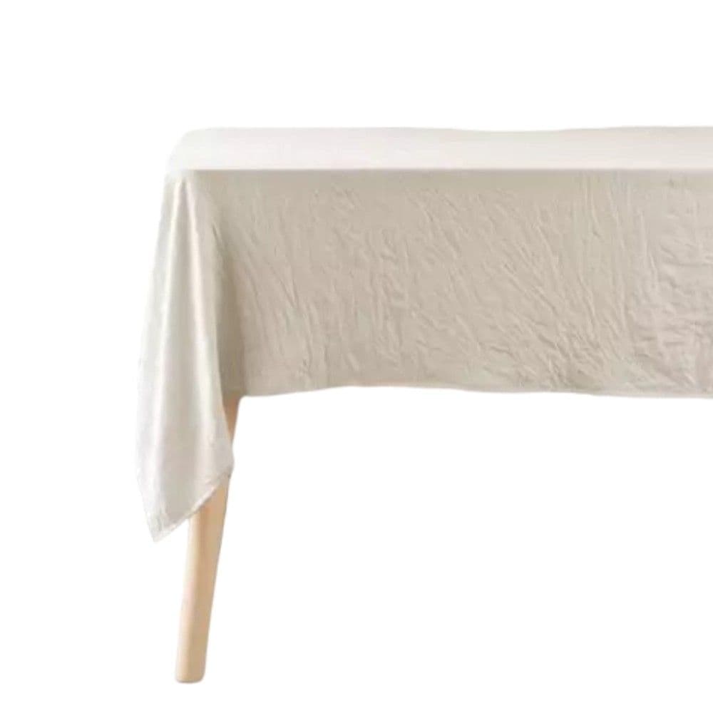 Mbulesë tavoline, drejtkëndore, mikrofibër, 140x240 cm, Suzy natyrale, 1 copë