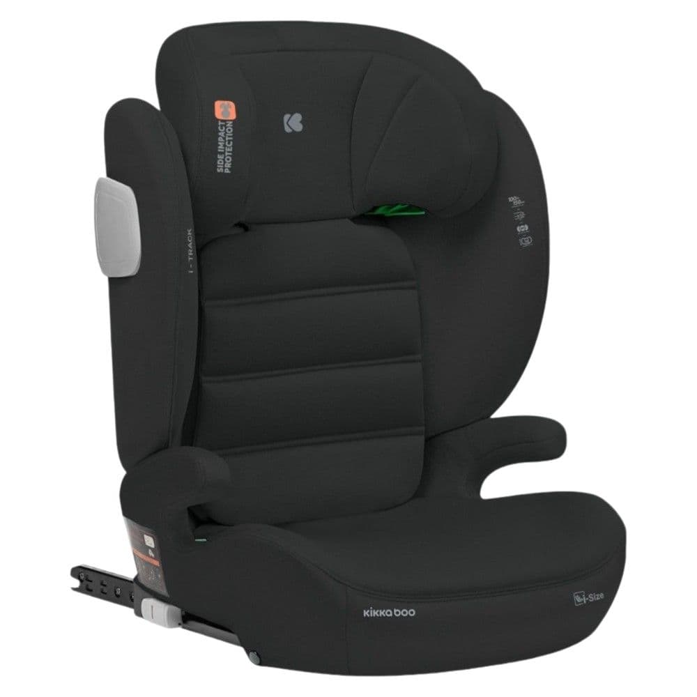 Karrige makine, Kikka Boo, i-Track i-SIZE, 100-150 cm, e zezë, 1 copë