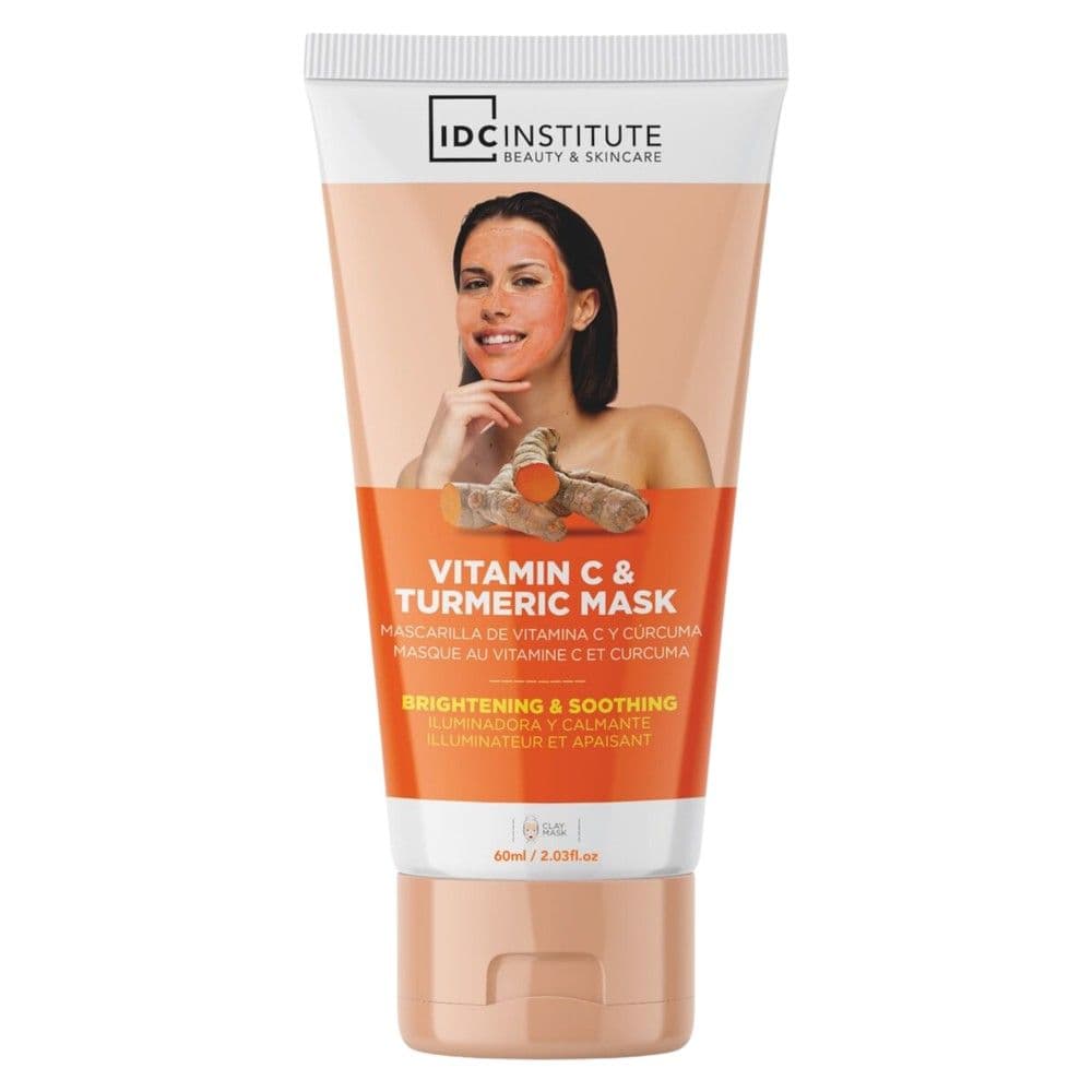Maskë për fytyrën, IDC Institute, vitamine c dhe shafran indie, ndricon/balancon tonin e lekurës, 60 ml, 1 copë