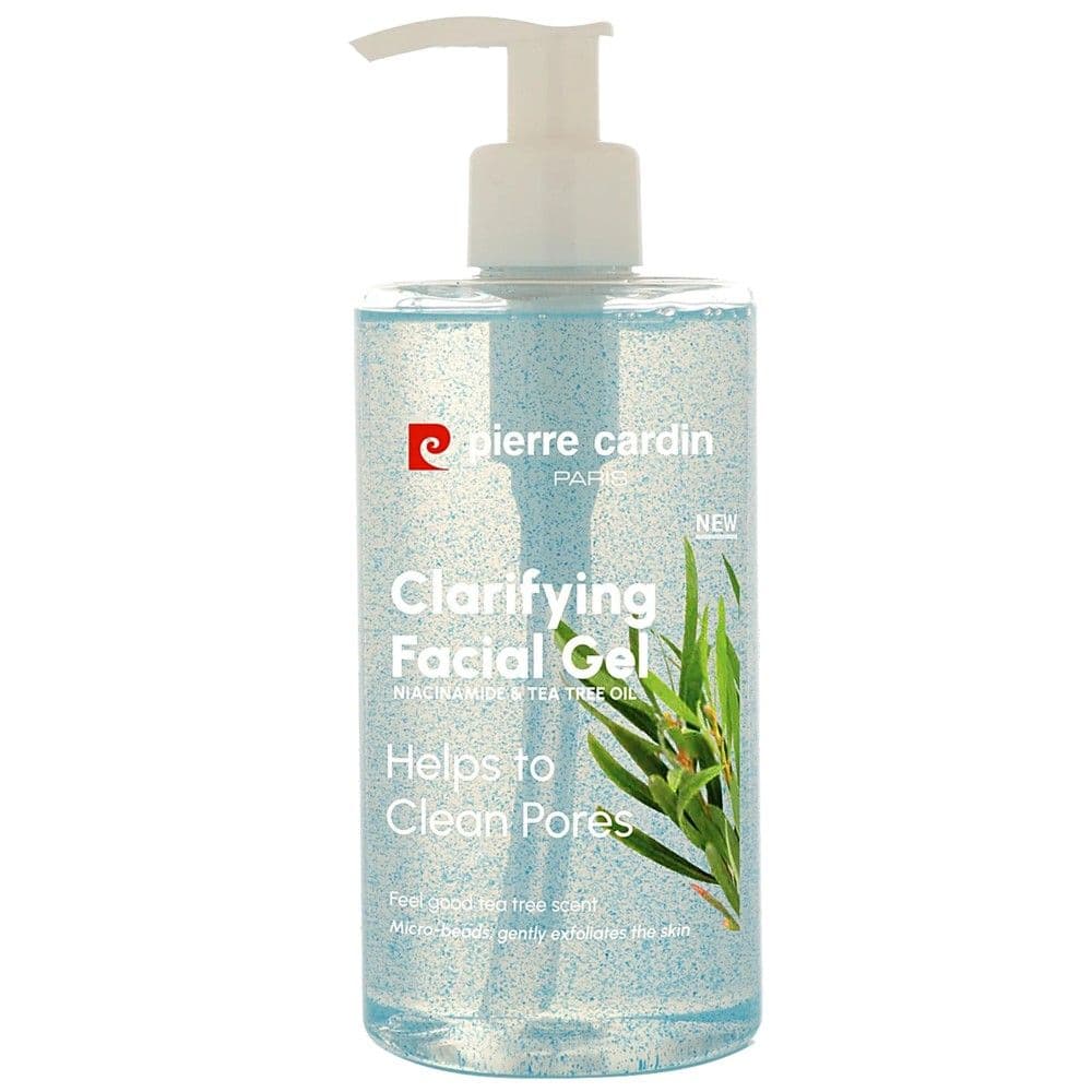 Xhel pastrues fytyre, Pierre Cardin, niacinamide dhe vaji i pemës së çajit, 350 ml, 1 copë