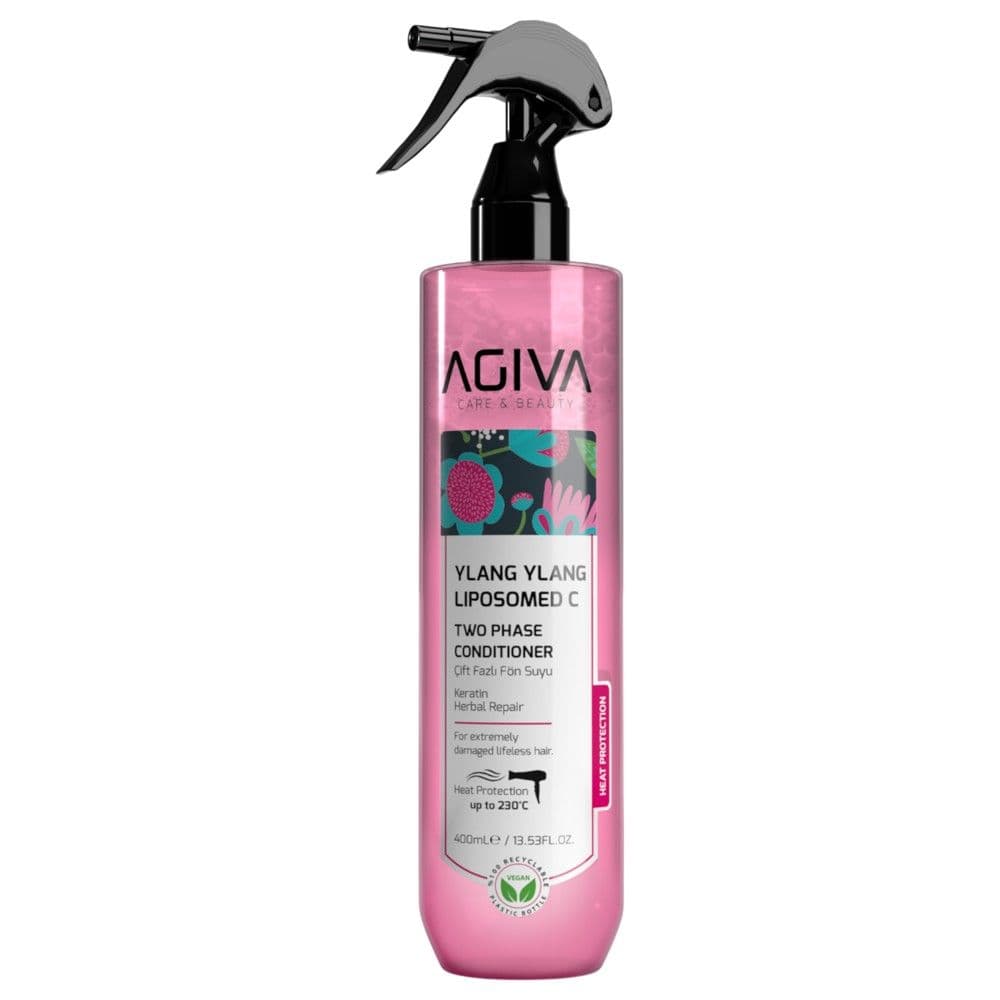 Zbutës për flokët, Agiva, Ylang Ylang Lıpozom C Pro Care Conditioner, 230°, 400 ml, 1 copë