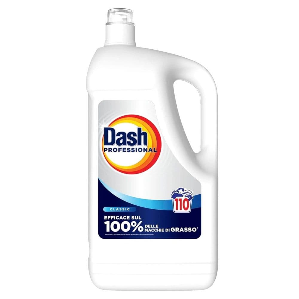 Detergjent likuid për rrobat, Dash, Professional, 110 larje, 1 copë