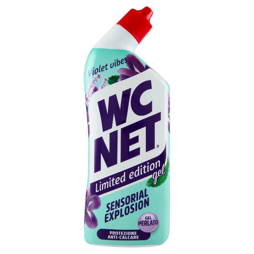 Higjenizues tualeti, Wc Net, Violet vibes, Anti-calcare, 700 ml, 1 copë