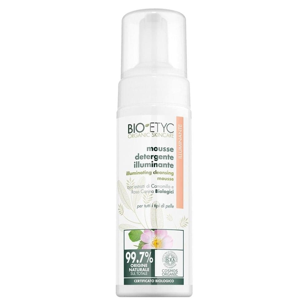 Shkumë pastruese, Bio Etyc, organike, ndricuese, të gjitha tipet e lëkurës, 150 ml, 1 copë