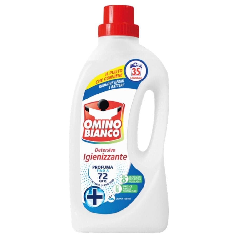 Detergjent likuid për rrobat, Omino Bianco, higjenizues, 1.4 lt, 35 larje, 1 copë