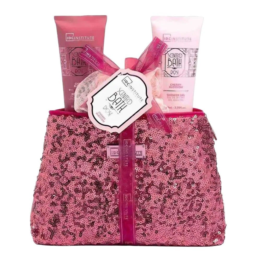 Set dushi, IDC Institute, xhel dushi 80 ml, lotion trupi 80 ml, cantë, 1 copë