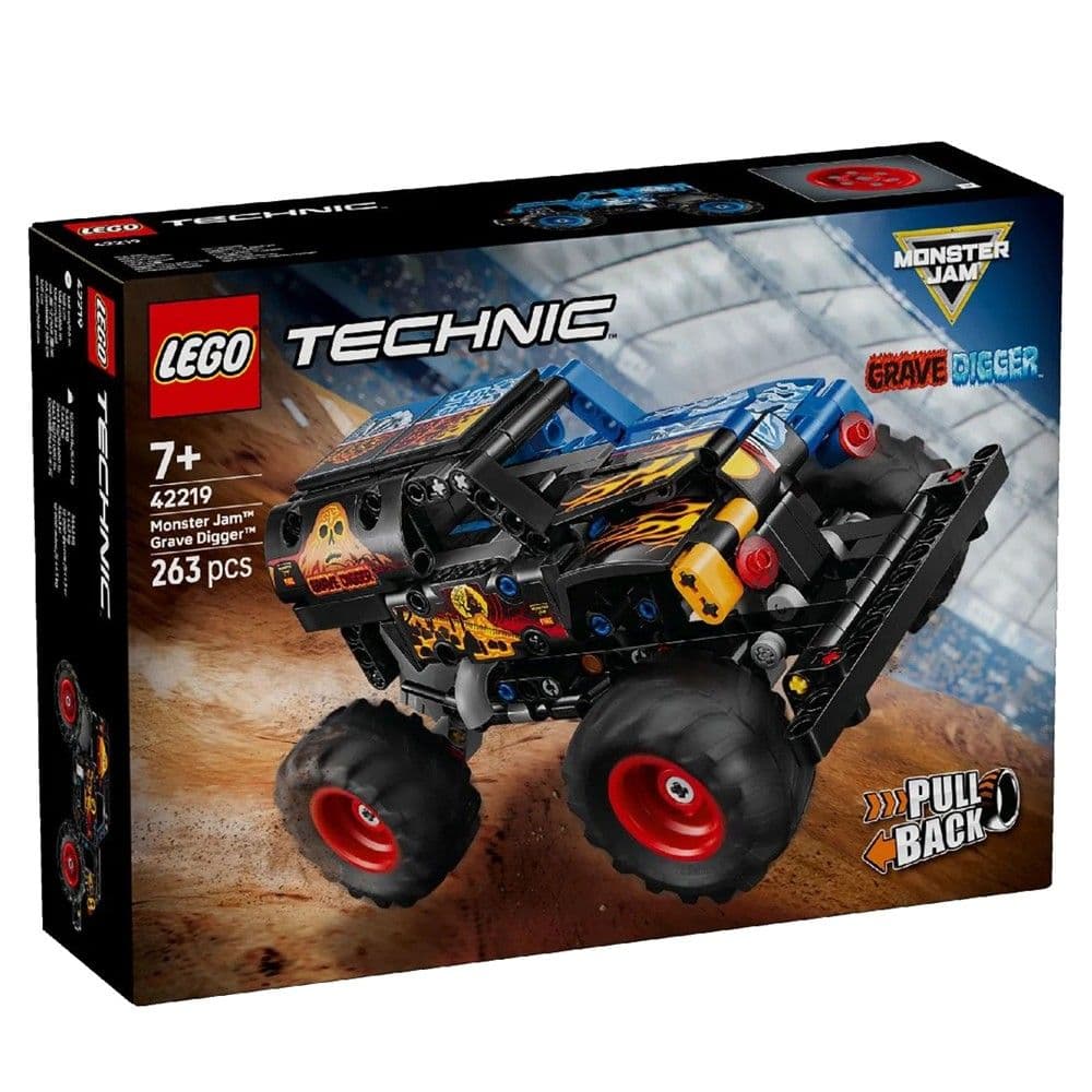 Lego, Technic, Monster Jam Grave Digger Fire and Ice, +7 vjec, 1 copë