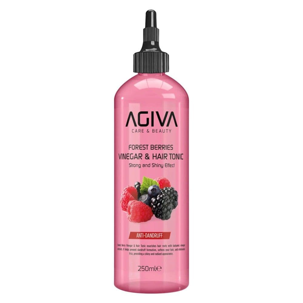 Tonik për flokët, Agiva, kundër zbokthit, uthull dhe fruta pylli, 400 ml, 1 copë
