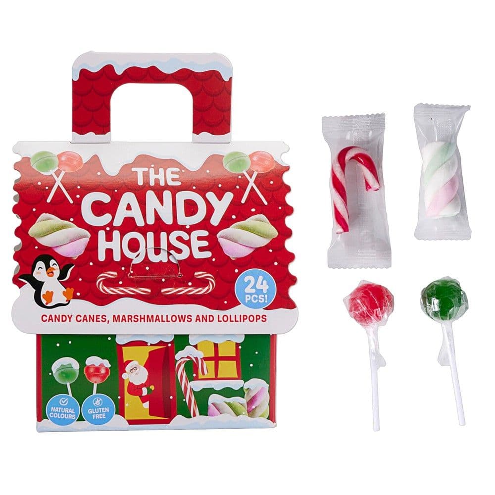 Embelsira, The Candy House, (4 lepirese, 10 marshmallow, 10 shkopinj sheqeri), 120 gr