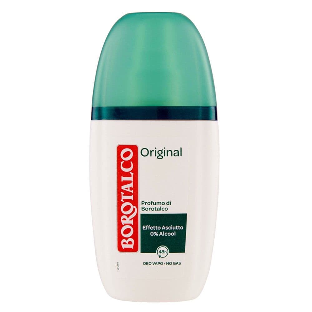 Antidjersë vapo, Original, Borotalco, plastikë, 75 ml, e bardhë dhe e gjelbër, 1 copë