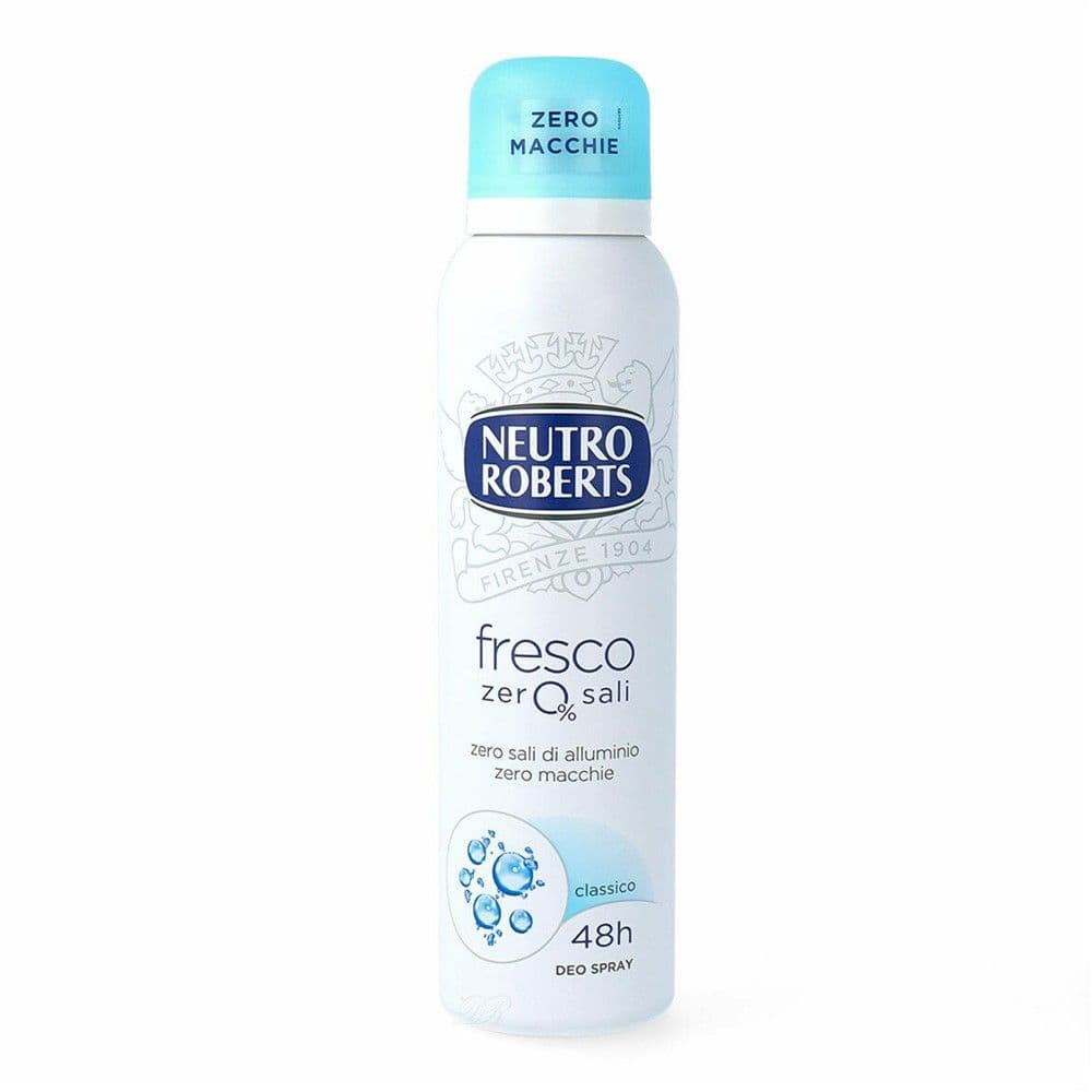 Antidjersë sprai, Classic Fresh, Neutro Roberts, plastikë dhe metal, 150 ml, e bardhë dhe e kaltër, 1 copë