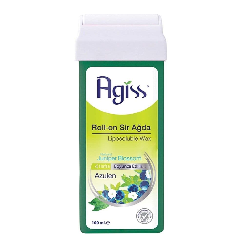 Dyllë depilimi roll-on, Agiss, plastikë dhe dyllë, 100 ml, e gjelbër, 1 copë