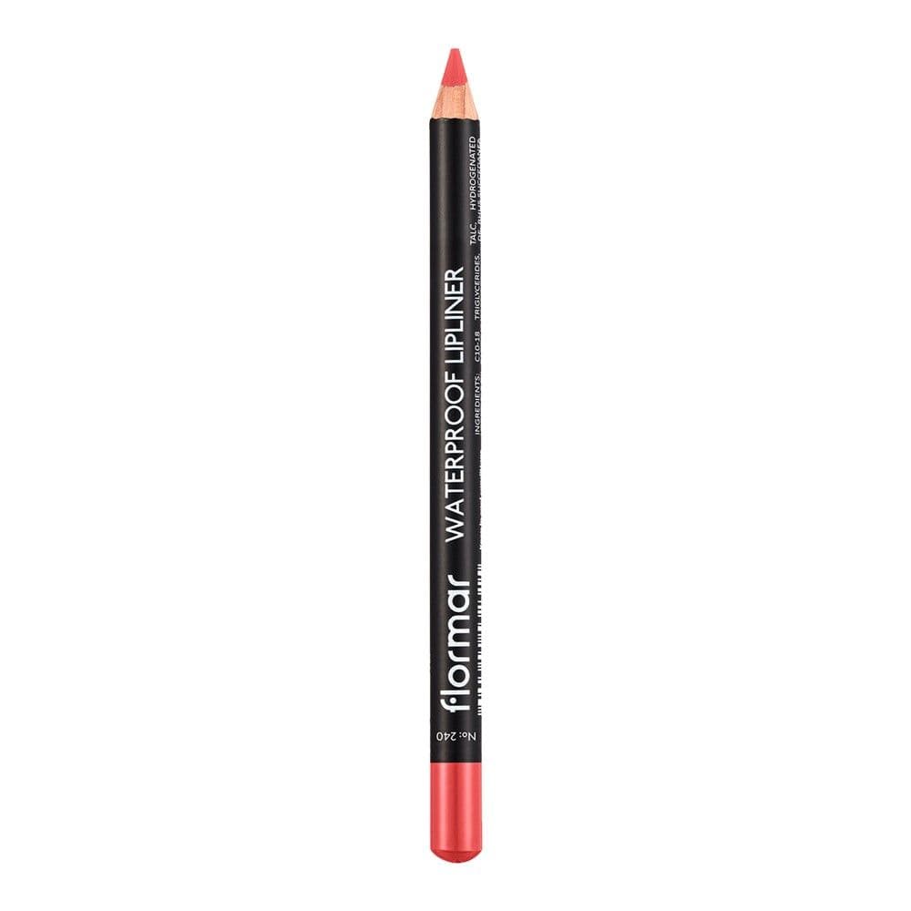 Laps për buzët 240 Sunset, Flormar, plastikë dhe dru, 11.4 g, koral, 1 copë