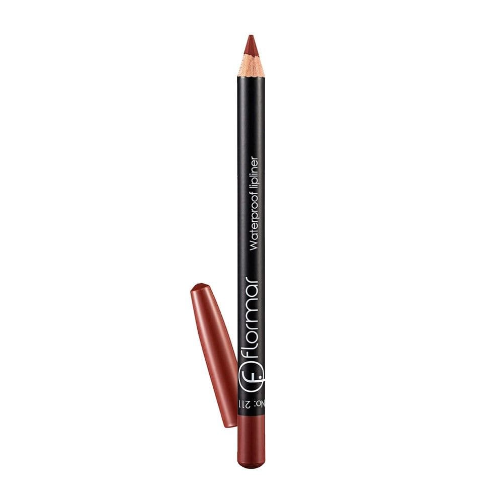Laps për buzët 211 Classical Brown, Flormar, plastikë dhe dru, 11.4 g, kafe, 1 copë
