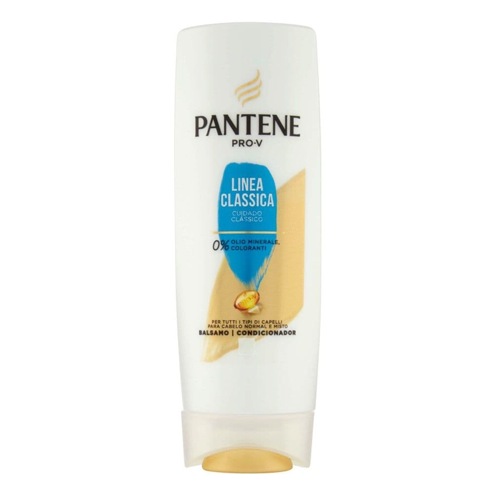 Balsam për flokët, Pantene, plastikë, 180 ml, e bardhë, blu dhe gold, 1 copë
