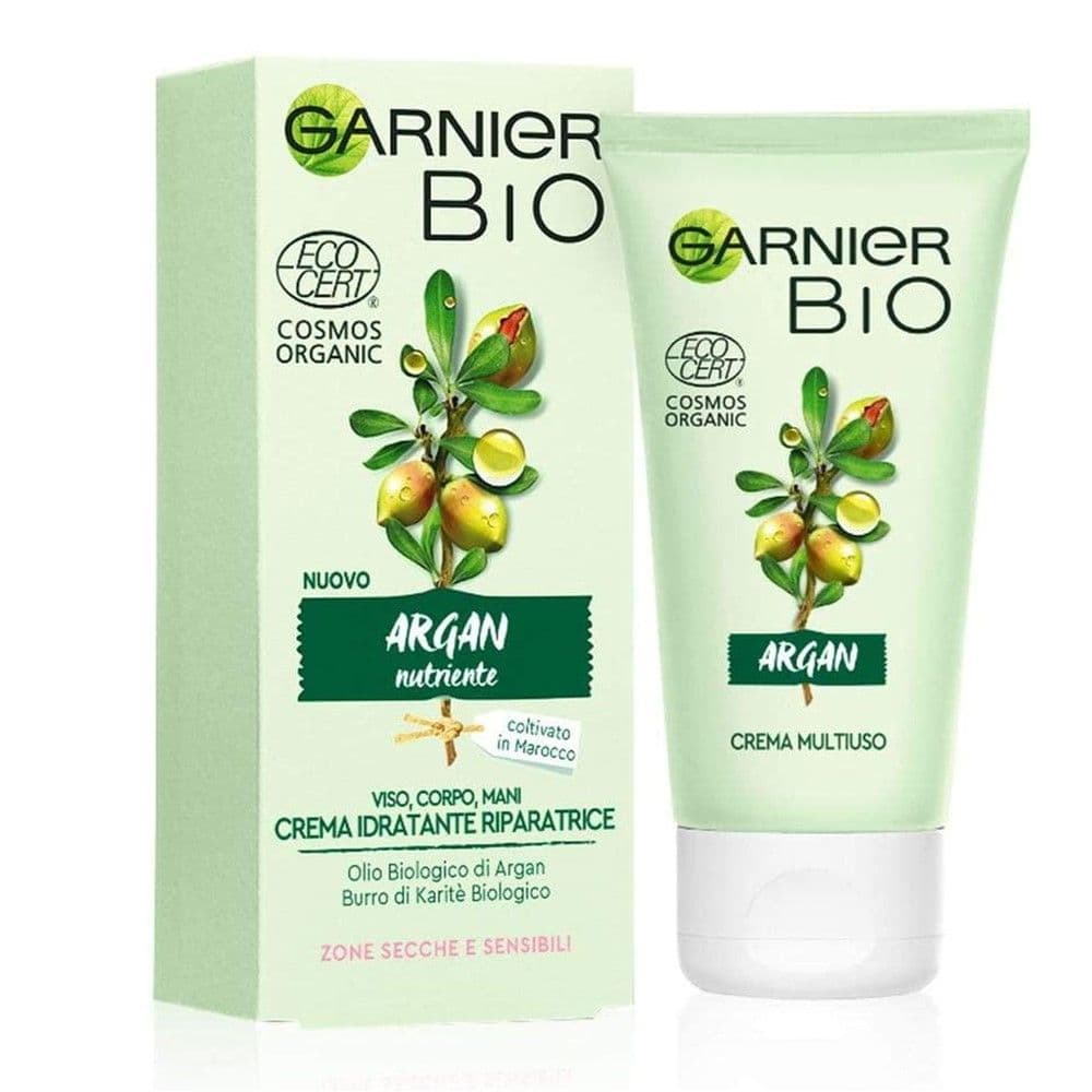 Krem hidratues për duart, fytyrën dhe trupin, Garnier, plastikë, 50 ml, e gjelbër, 1 copë