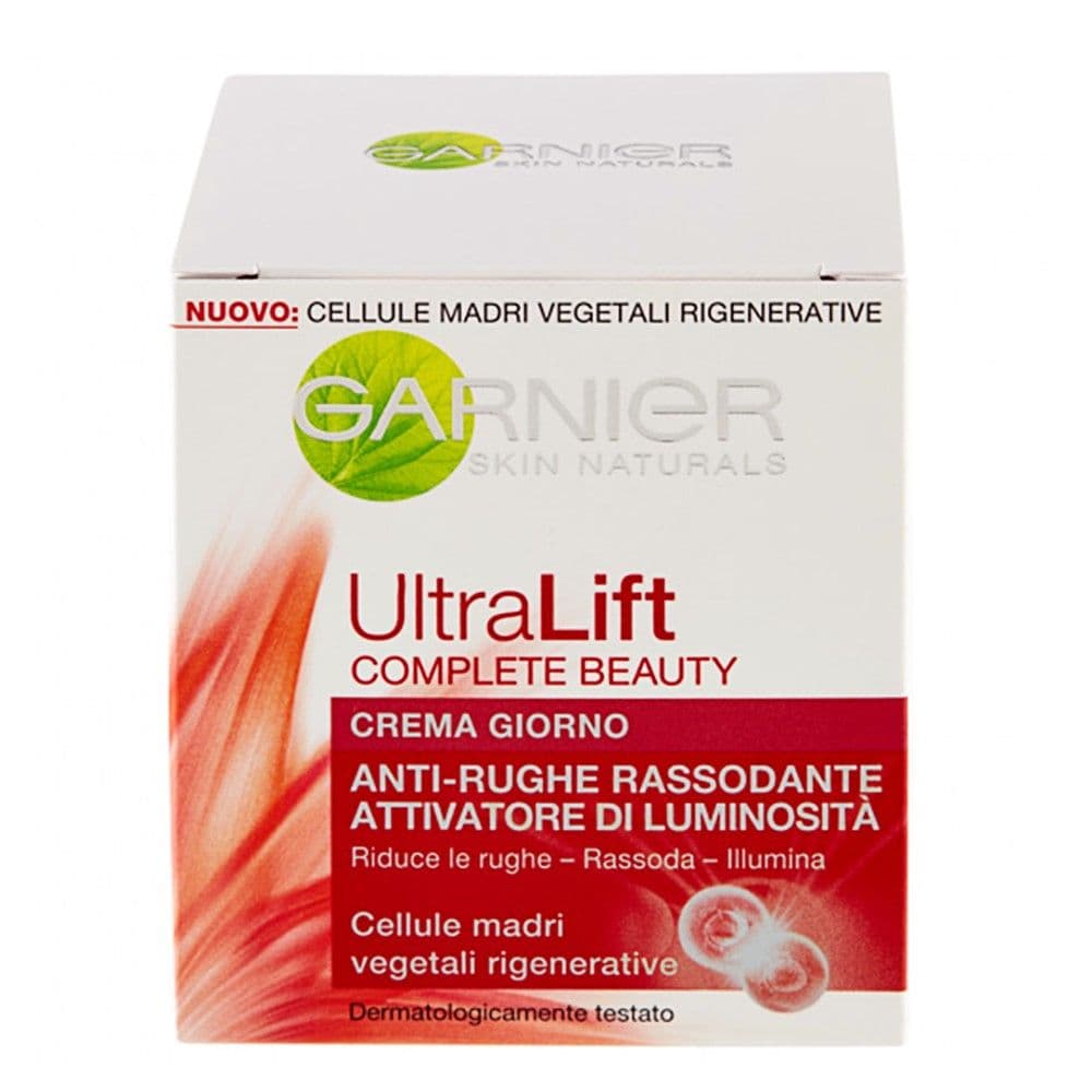 Krem antirrudhë për trajtimin e fytyrës gjatë ditës, Garnier, plastikë, 50 ml, e kuqe, 1 copë