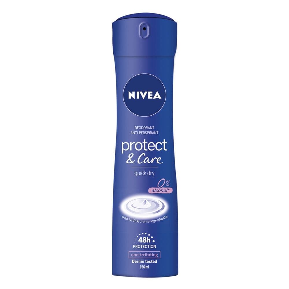 Antidjersë sprai Protect&Care, Nivea, plastikë dhe metal, 150 ml, blu, 1 copë