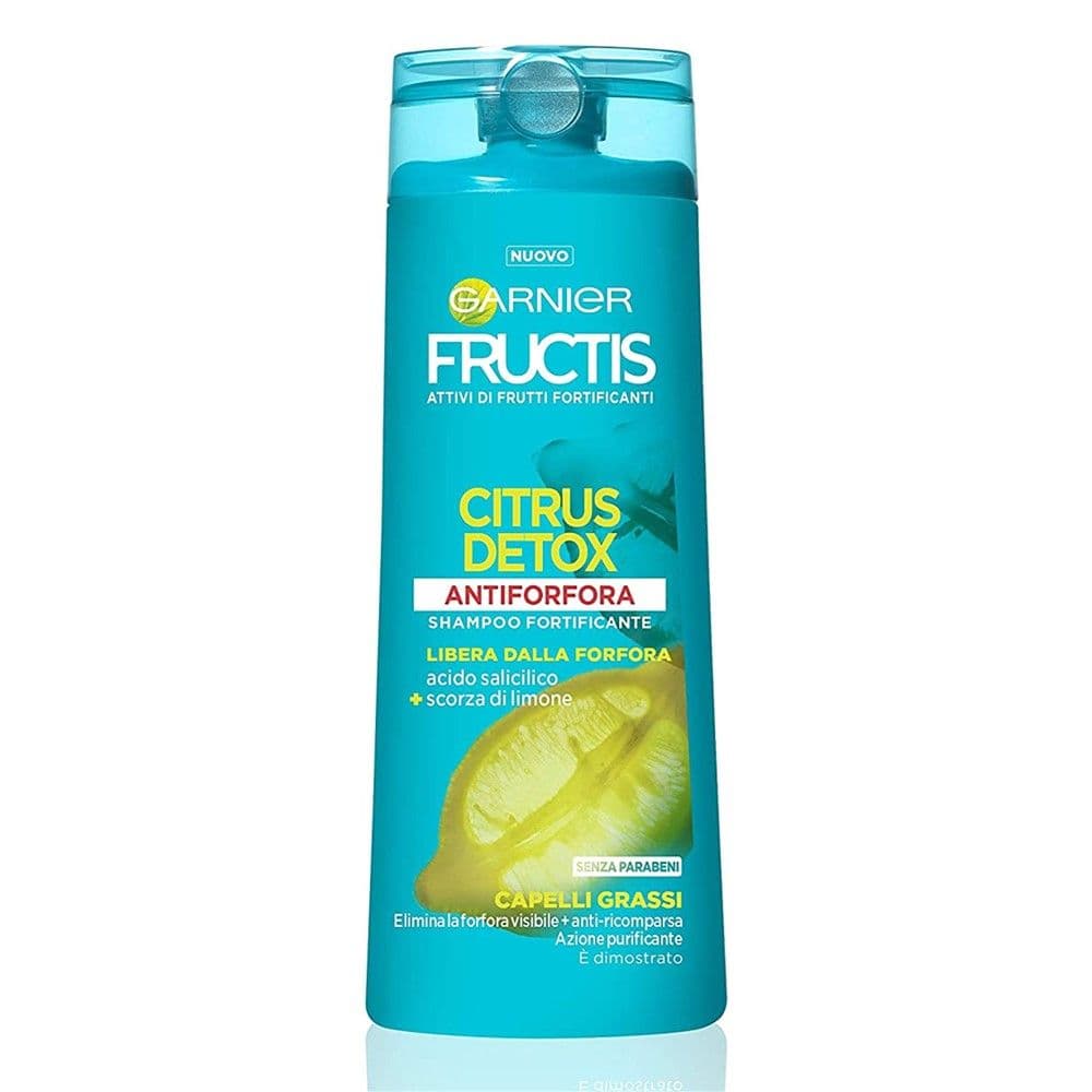 Shampo kundër zbokthit Fructis, Garnier, plastikë, 250 ml, e kaltër, 1 copë