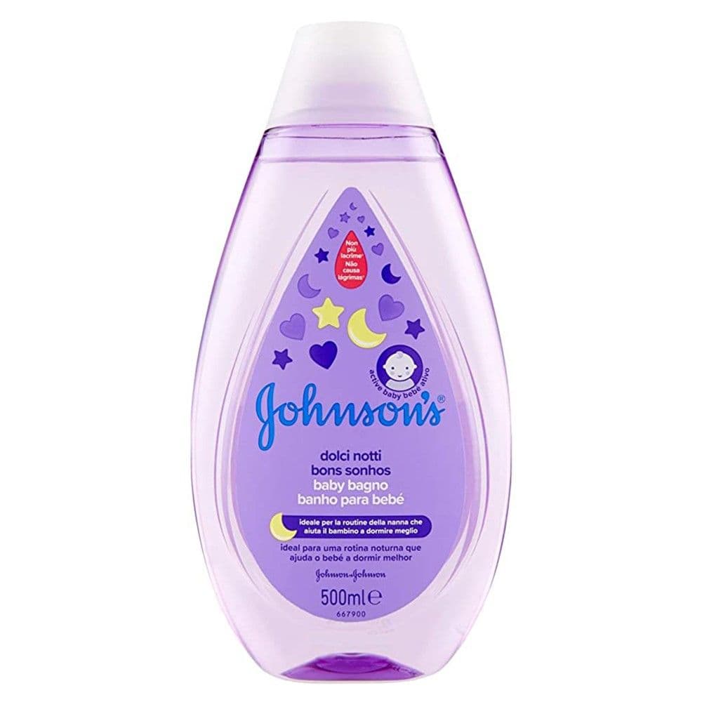 Shampo trupi dhe flokësh për bebe, Johnson's, plastikë, 500 ml, lejla, 1 copë