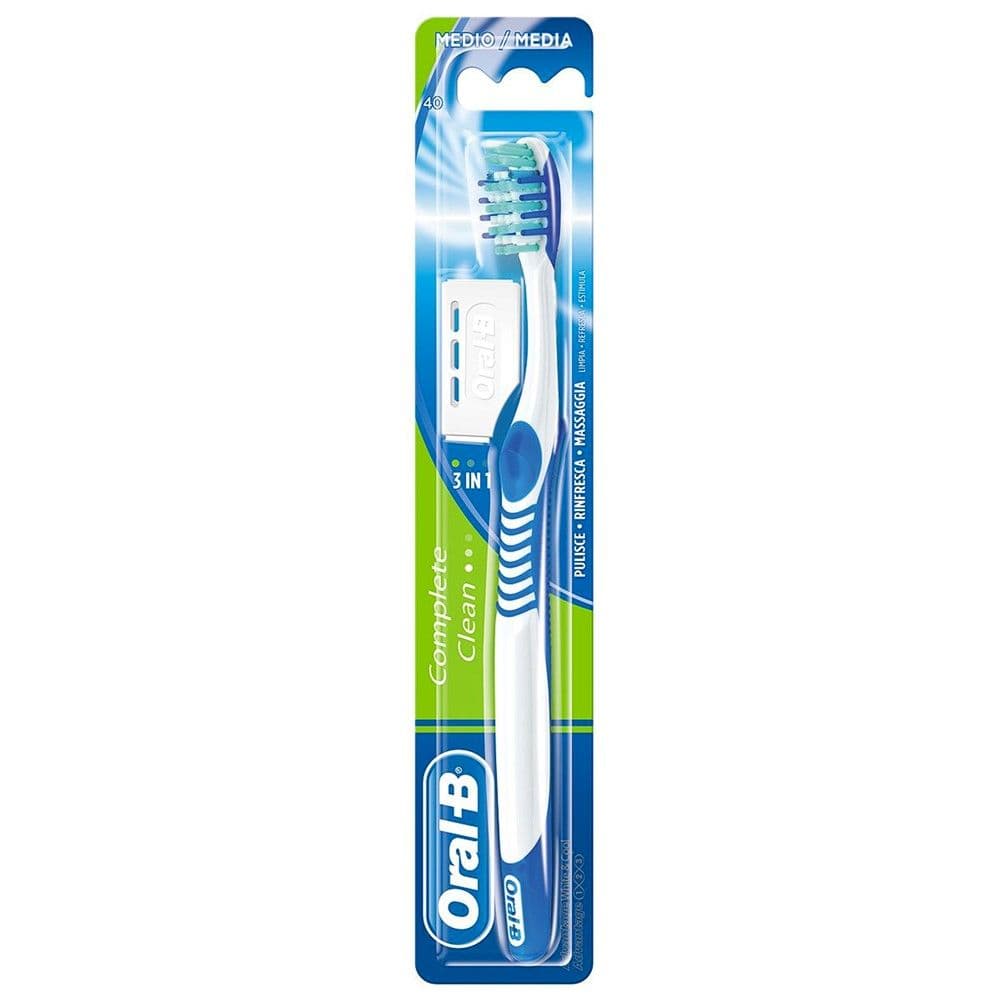 Furçë dhëmbësh 40 Medium, 3D White, Oral-B, plastikë, 22x5 cm, mikse, 1 copë
