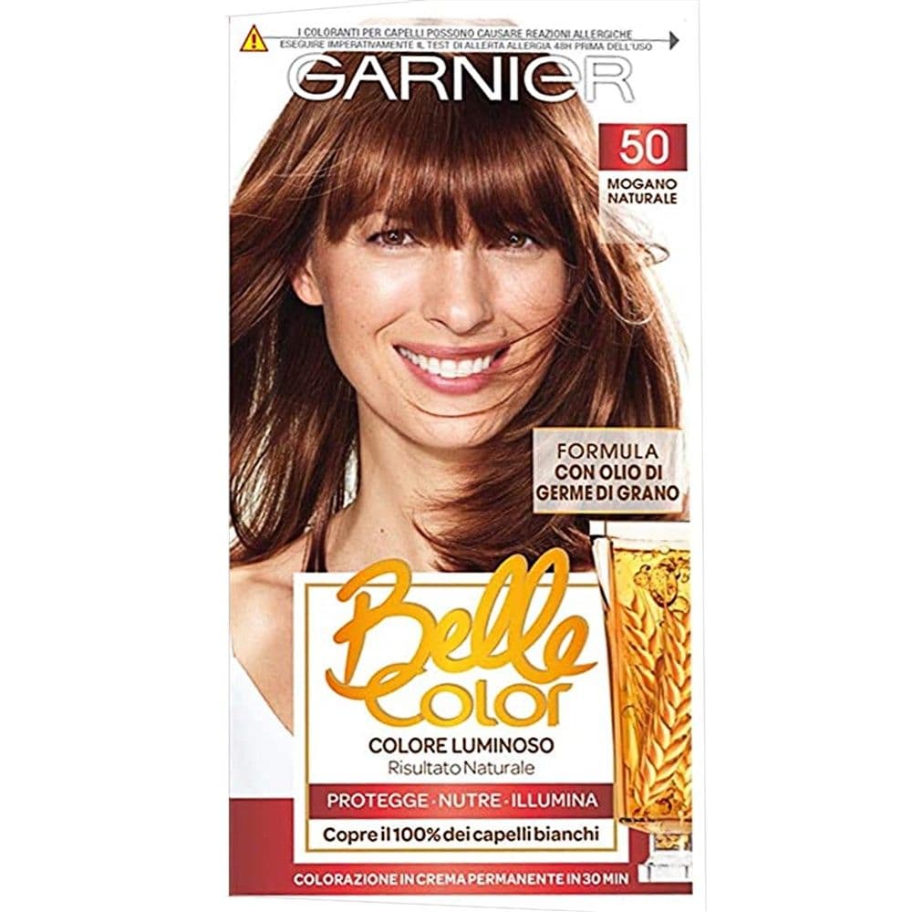 Bojë flokësh mogan 050, Belle Color, Garnier, plastikë, 140 ml, e verdhë, 1 copë