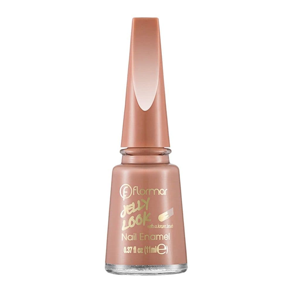 Manikyr për thonjtë, JL31 Coffee with Milk, Jelly Look, Flormar, qelq dhe plastikë, 11 ml, terrakota, 1 copë