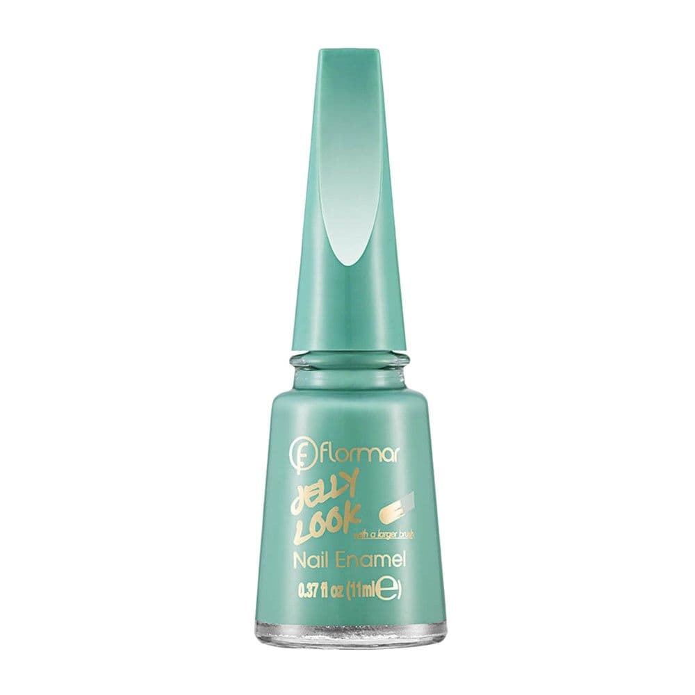 Manikyr për thonjtë, JL36 Light Moss, Jelly Look, Flormar, qelq dhe plastikë, 11 ml, e gjelbër pastel, 1 copë