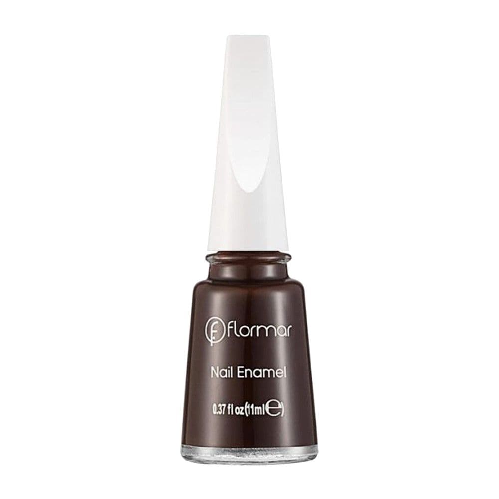 Manikyr për thonjtë, 514 Bitter Cocoa, Flormar, qelq dhe plastikë, 11 ml, kafe e errët, 1 copë