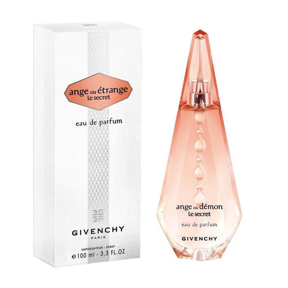 Parfum për femra, Ange ou Demon Le Secret, Givenchy, EDP, qelq, 100 ml, e bardhë dhe rozë, 1 copë