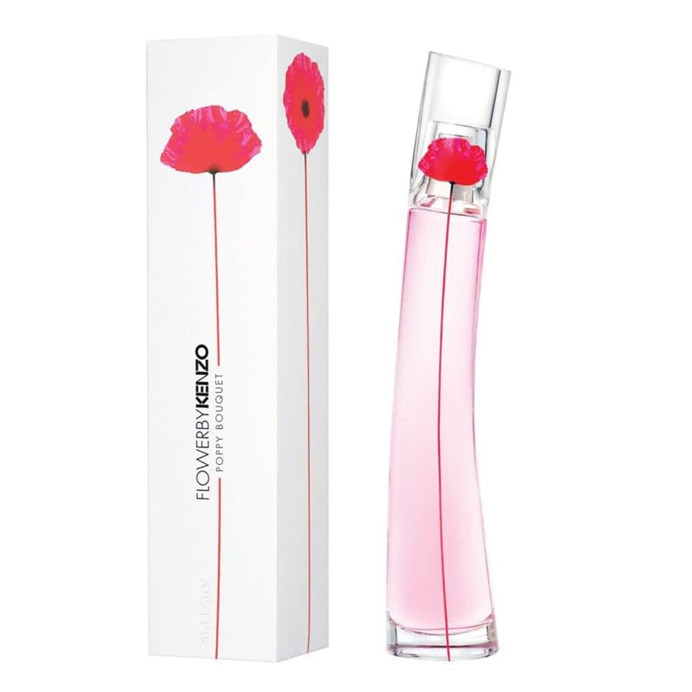 Parfum për femra, Flower by Kenzo Poppy Bouquet, Kenzo, EDP, qelq, 30 ml, e bardhë dhe e kuqe, 1 copë