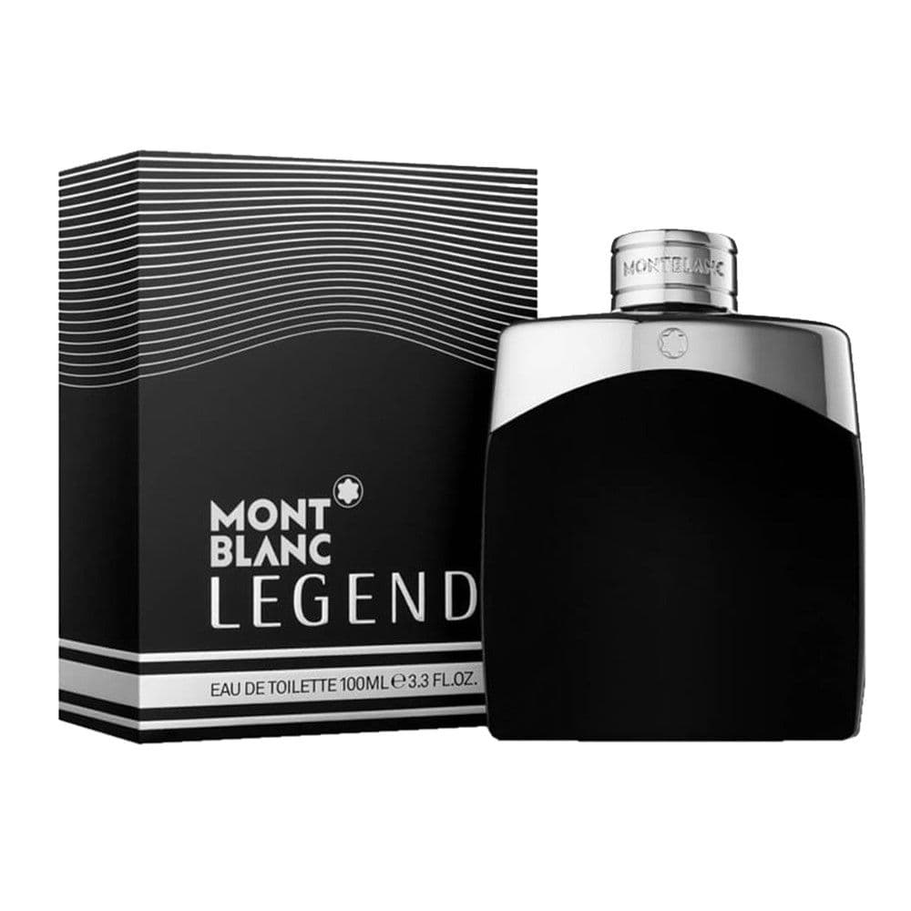 Parfum për meshkuj, Legend, Mont Blanc, EDT, qelq, 100 ml, e zezë dhe argjend, 1 copë