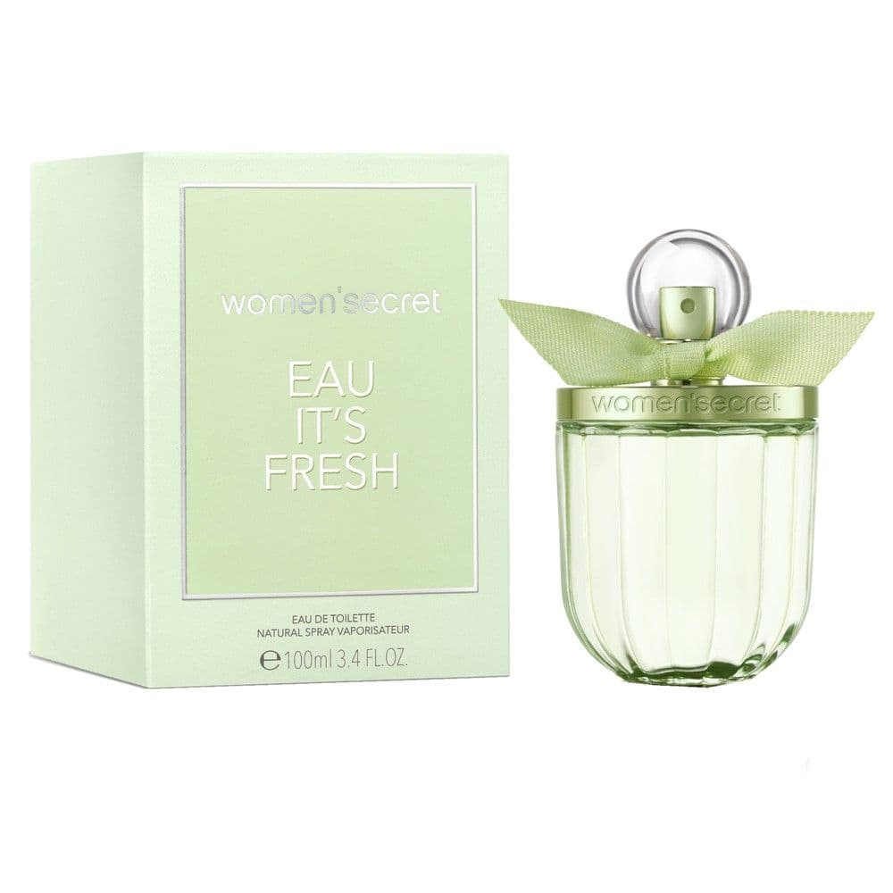 Parfum për femra, Eau It's Fresh, Women'Secret, EDT, qelq, 100 ml, e gjelbër, 1 copë