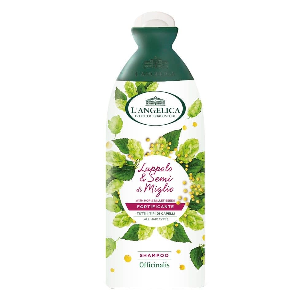 Shampo për balancimin e sebumit, L'Angelica, plastikë, 250 ml, e bardhë dhe e gjelbër, 1 copë