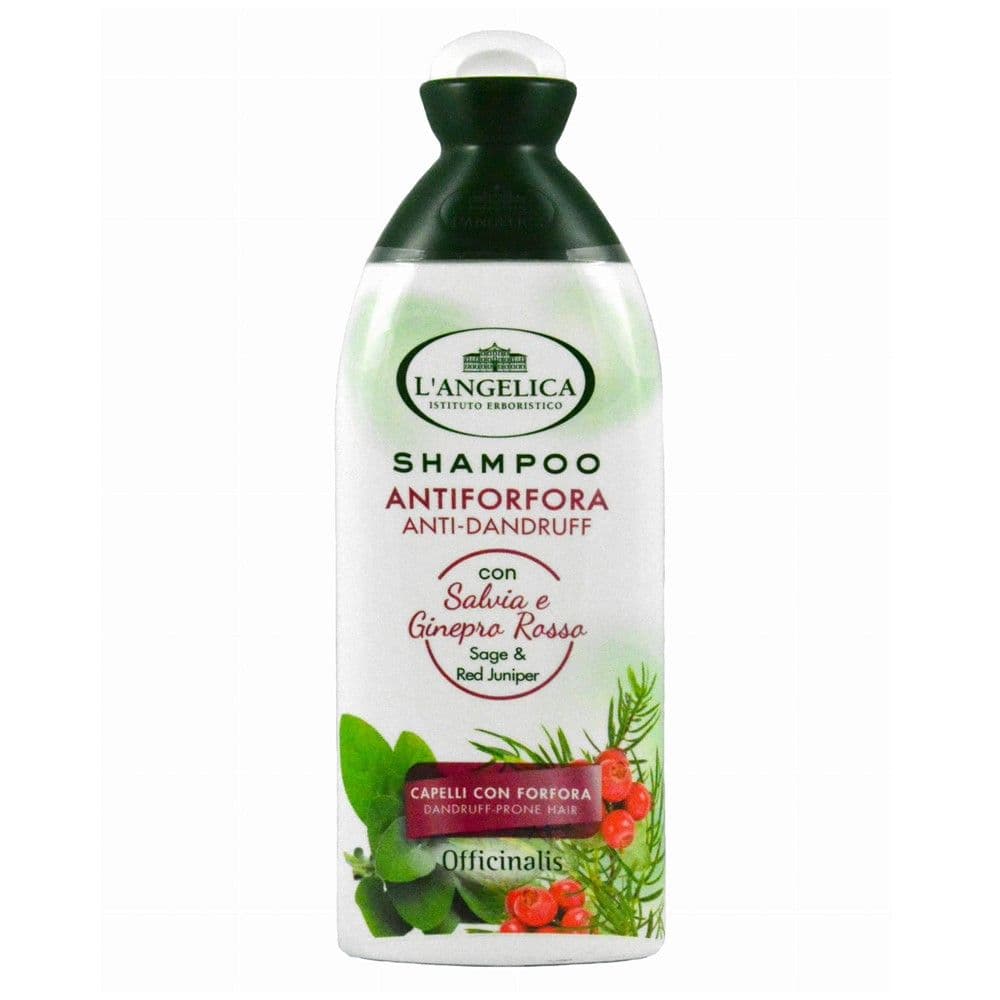 Shampo kundër zbokthit, L'Angelica, plastikë, 250 ml, e bardhë dhe e gjelbër, 1 copë