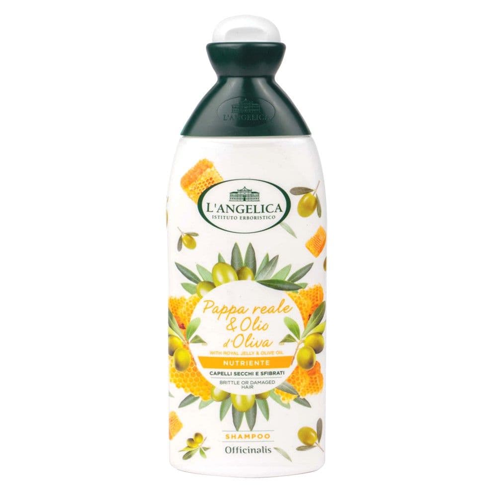 Shampo ushqyese, L'Angelica, plastikë, 250 ml, e bardhë dhe e verdhë, 1 copë